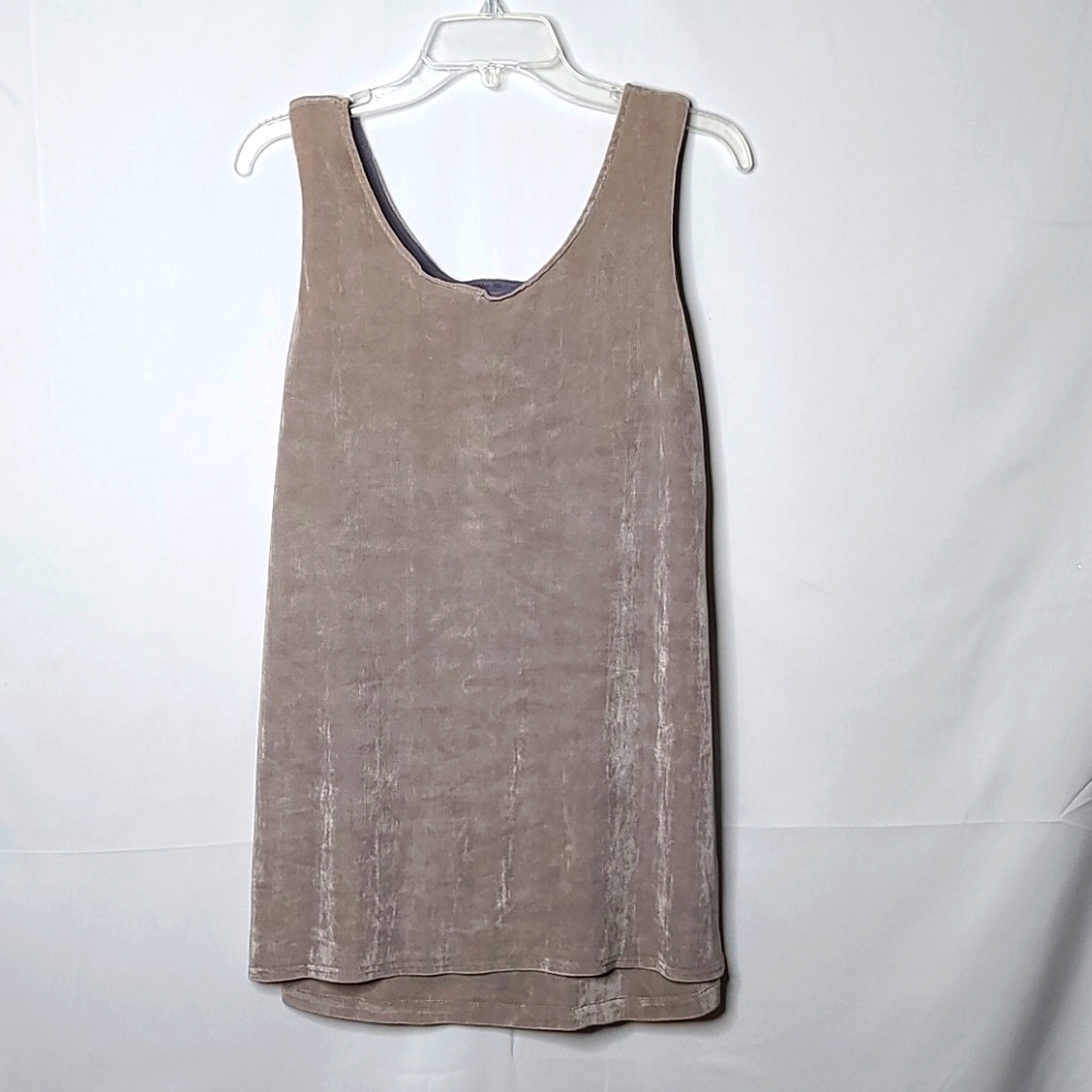 Jeffrey & Dara evenings by Tom Barra party mini gray grey dress sz 8